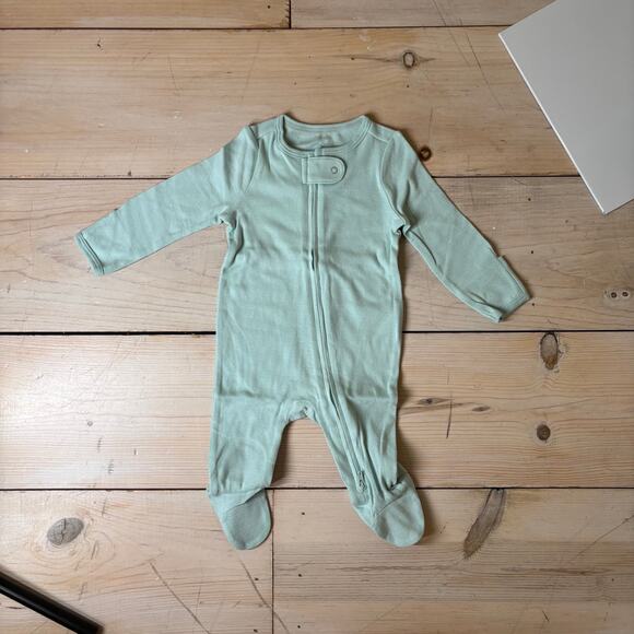 Cloud Island NWOT 3-Pack Baby Sleepers Green, Green, Gray Size 0-3 Months - Picture 3 of 15